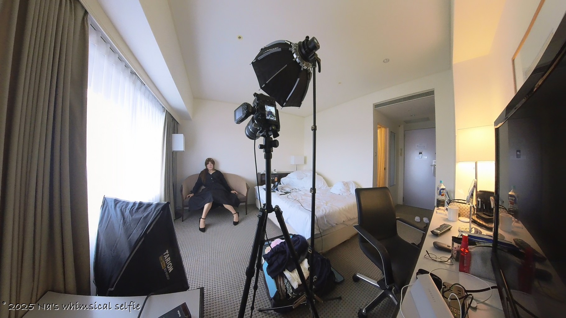 Insta360 X3で撮った撮影中の様子、はぁ～、やっぱりこういうのじゃないとダメだわぁ。