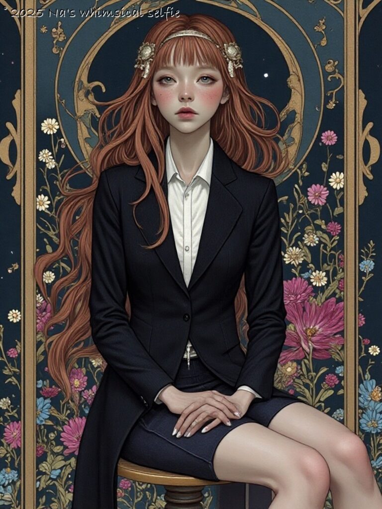 Photo Directorで自撮り写真をタロットカード風変換