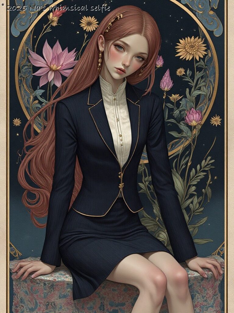 Photo Directorで自撮り写真をタロットカード風変換