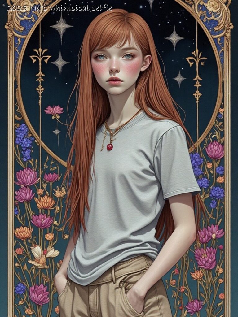 Photo Directorで自撮り写真をタロットカード風変換