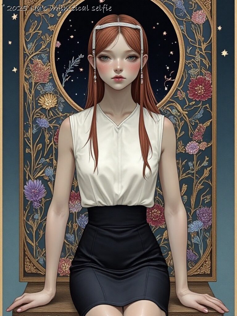 Photo Directorで自撮り写真をタロットカード風変換