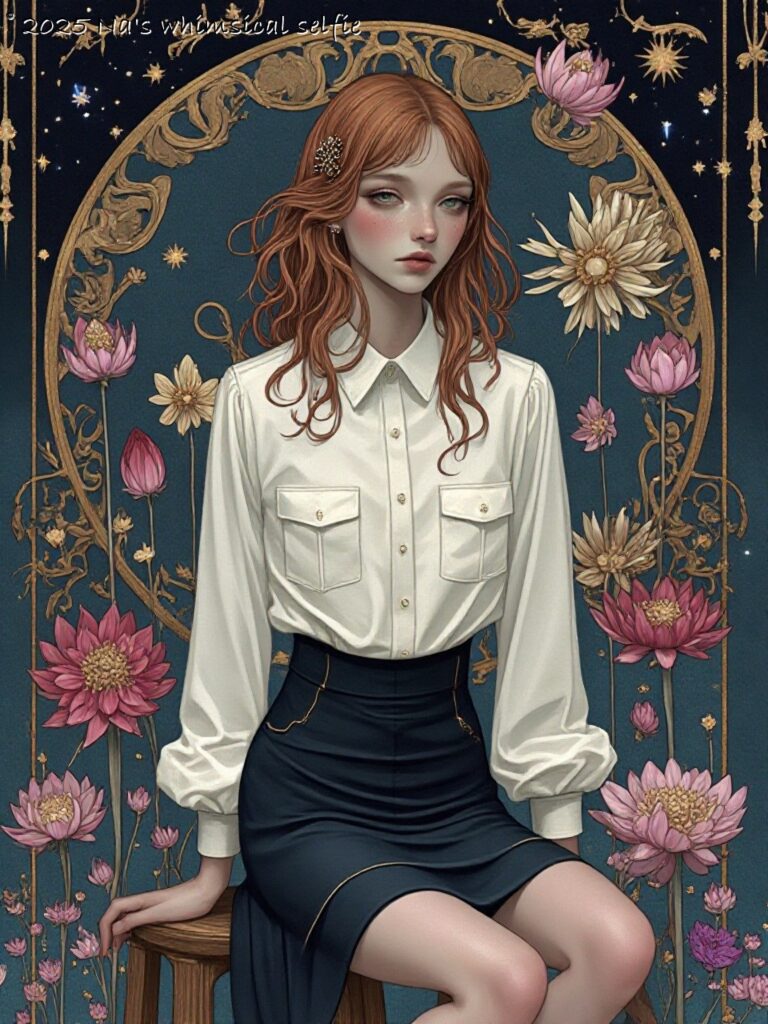 Photo Directorで自撮り写真をタロットカード風変換