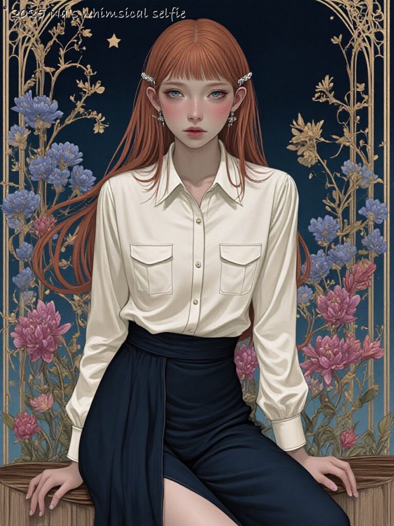 Photo Directorで自撮り写真をタロットカード風変換