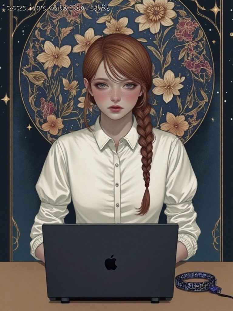 Photo Directorで自撮り写真をタロットカード風変換