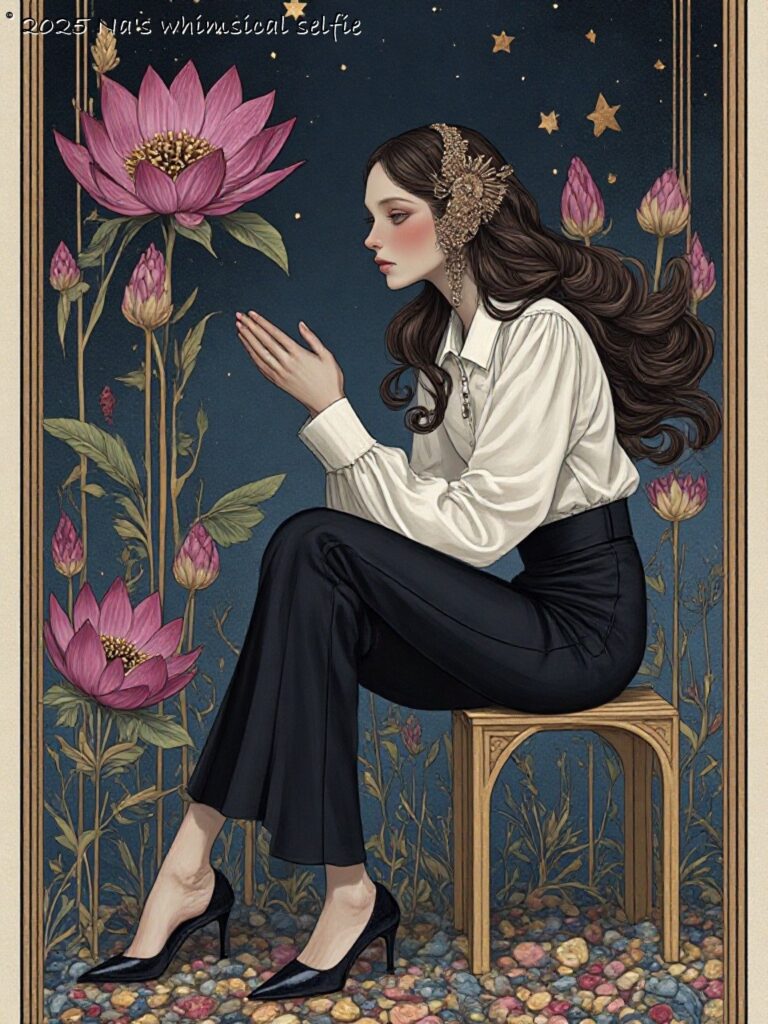 Photo Directorで自撮り写真をタロットカード風変換