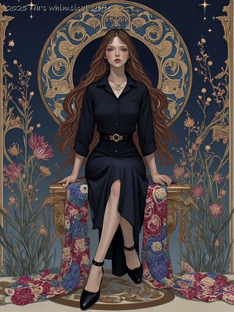 Photo Directorで自撮り写真をタロットカード風変換