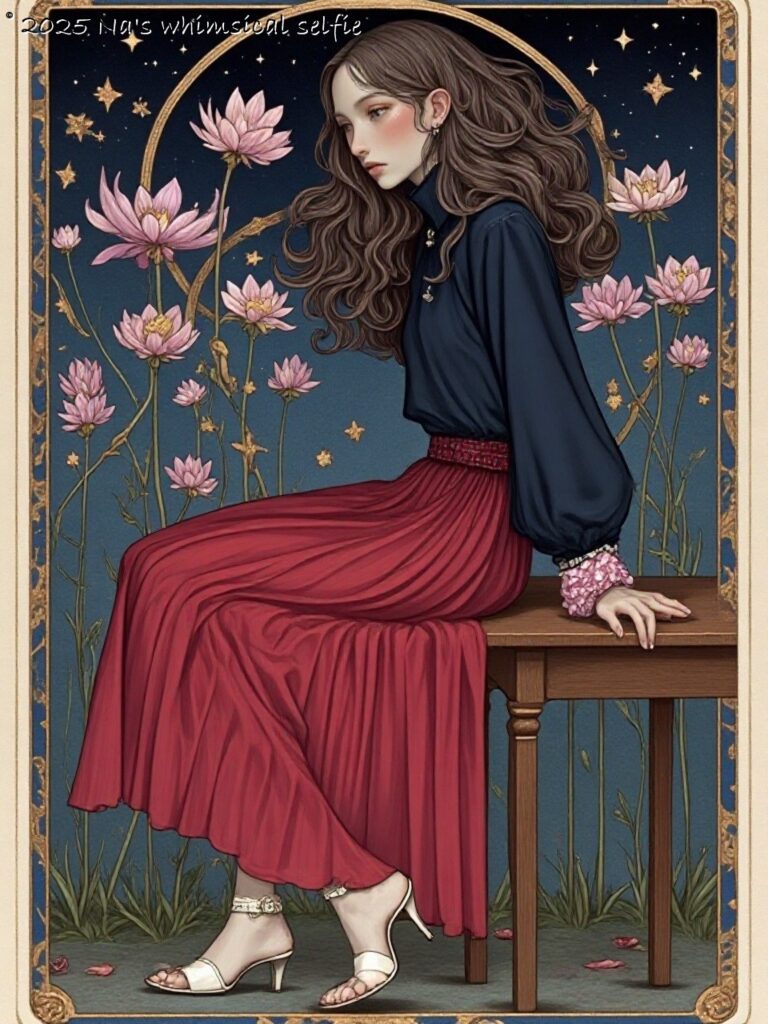 Photo Directorで自撮り写真をタロットカード風変換