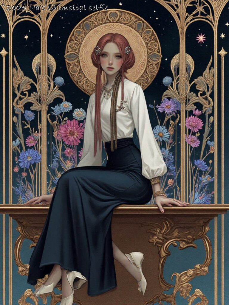 Photo Directorで自撮り写真をタロットカード風変換