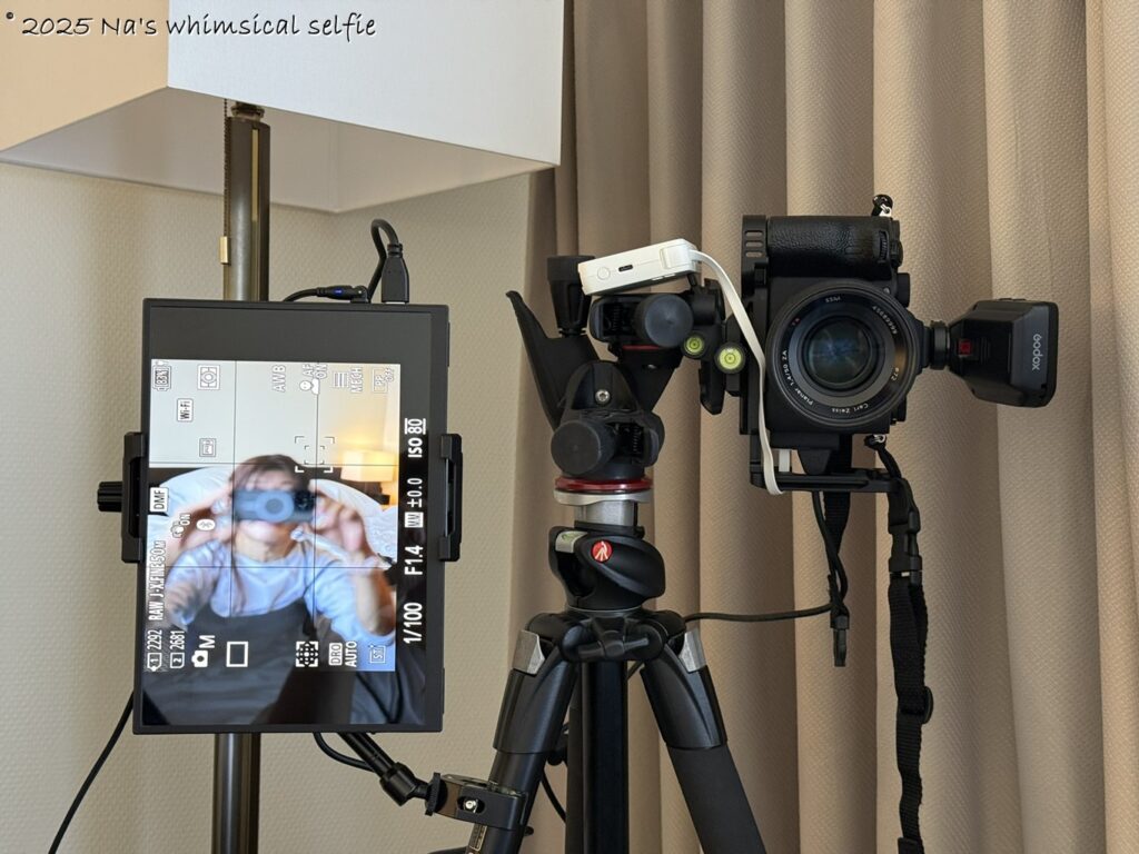 SONY α1に10.5inchモバイルモニターを接続