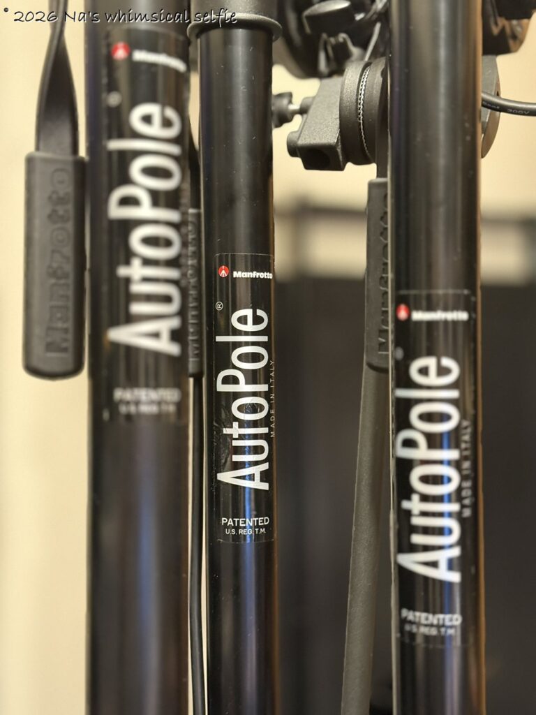 おうちスタジオ構築の必須アイテム、マンフロットオートポール