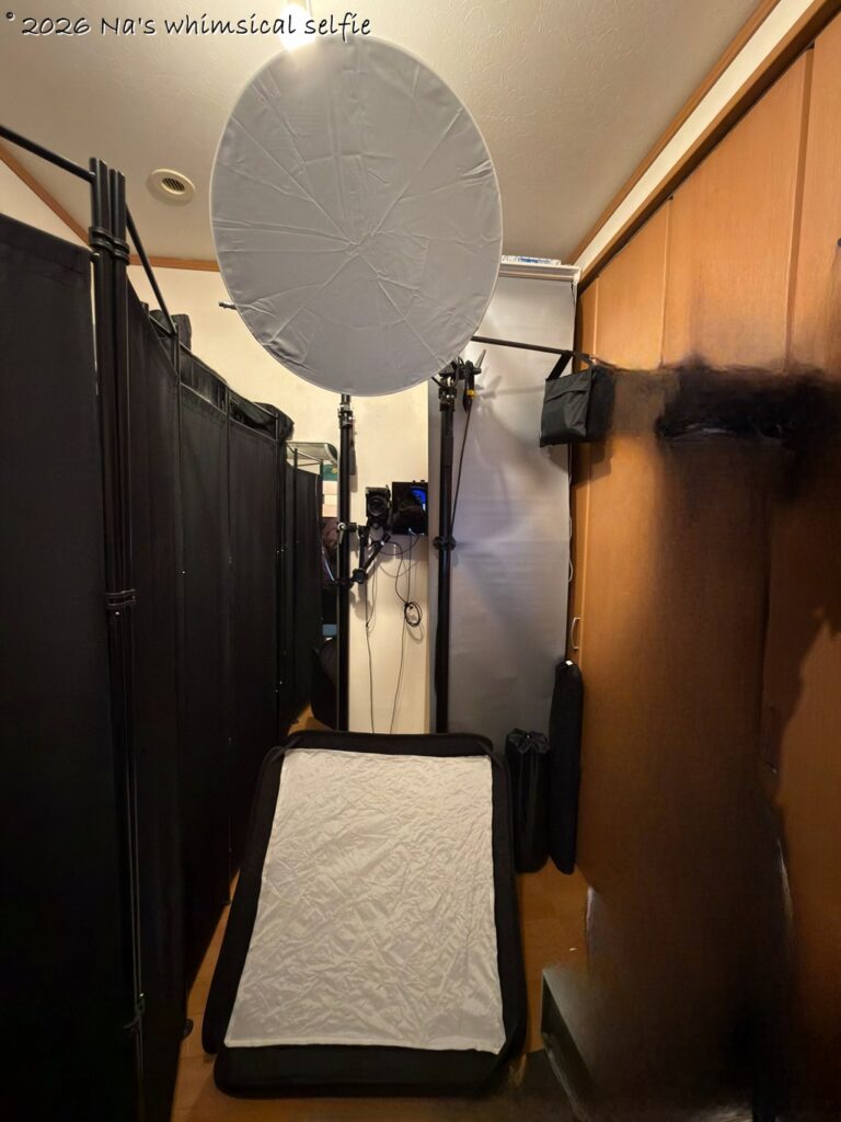 おうちスタジオ(モデル側から)